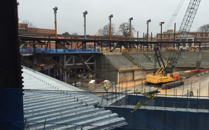 The Pavilion at The University of Mississippi - Steel Service